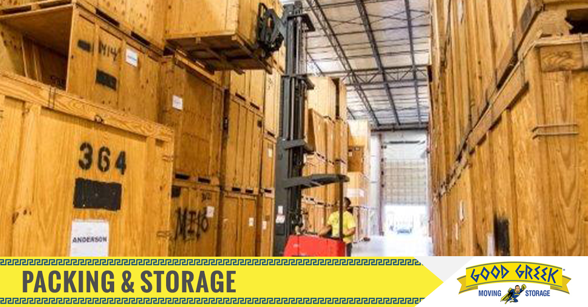 Florida packing and storage services